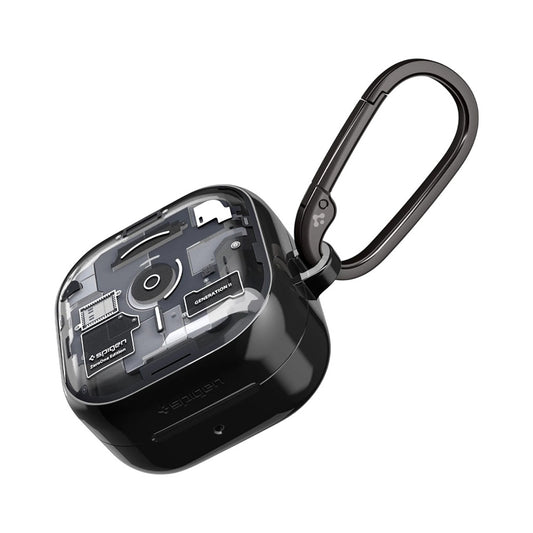 Case for Samsung Galaxy Buds4 / Buds4 Pro, Spigen, Ultra Hybrid, Black ACS11201
