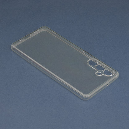 Case for Samsung Galaxy M54, Techsuit, Clear, Transparent