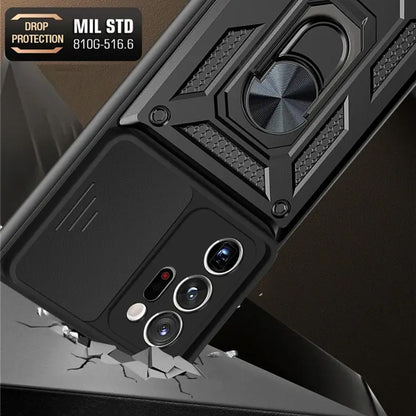 Case for Samsung Galaxy Note 20 Ultra 5G N986 / Note 20 Ultra N985, Techsuit, CamShield, Black
