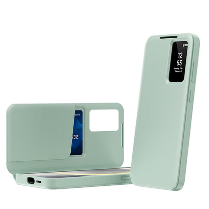 Case for Samsung Galaxy S22 5G S901, Techsuit, SmartView, Green