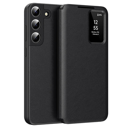 Case for Samsung Galaxy S22+ 5G S906, Techsuit, SmartView, Black
