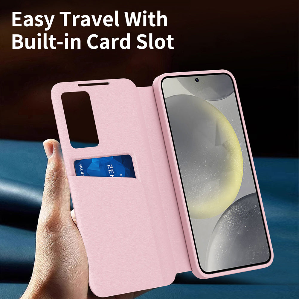 Case for Samsung Galaxy S22+ 5G S906, Techsuit, SmartView, Pink