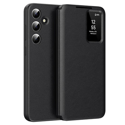 Case for Samsung Galaxy S23 FE S711, Techsuit, SmartView, Black