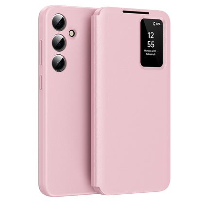 Case for Samsung Galaxy S24 FE S721, Techsuit, SmartView, Pink