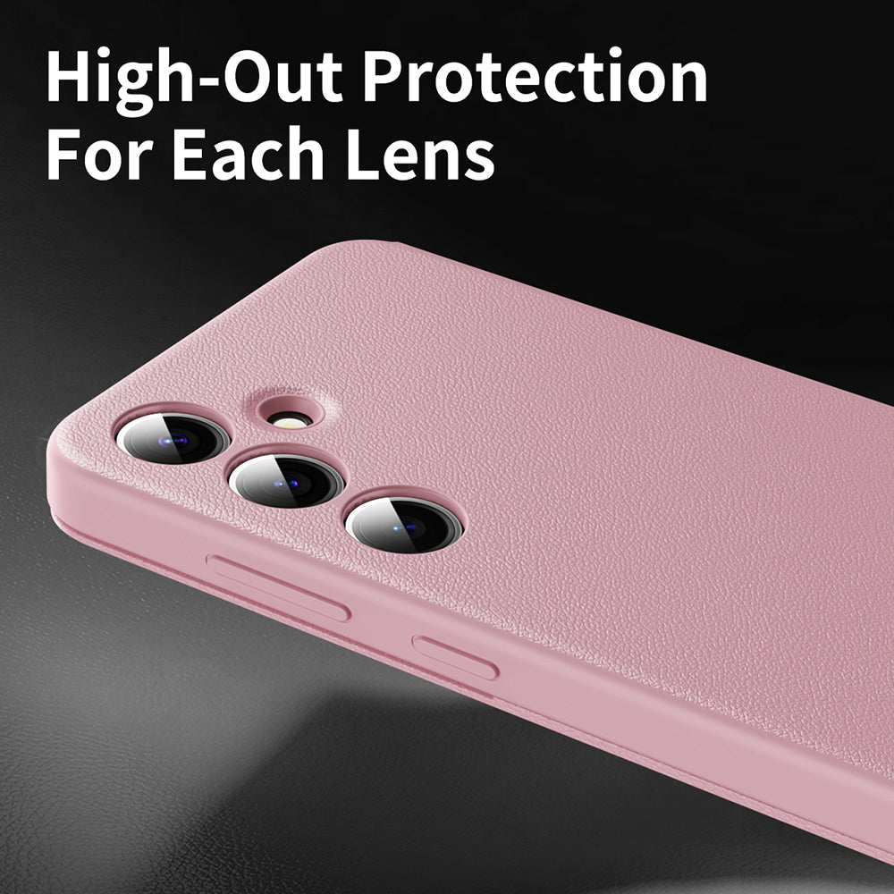 Case for Samsung Galaxy S24 FE S721, Techsuit, SmartView, Pink