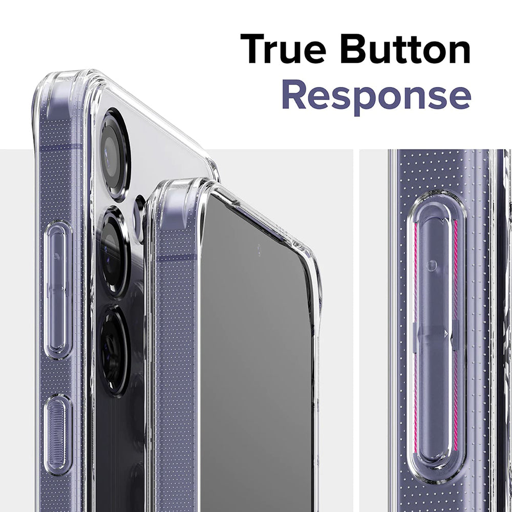 Case for Samsung Galaxy S24 S921, Ringke, Fusion, Transparent
