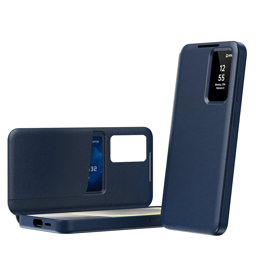 Case for Samsung Galaxy S24 S921, Techsuit, SmartView, Blue