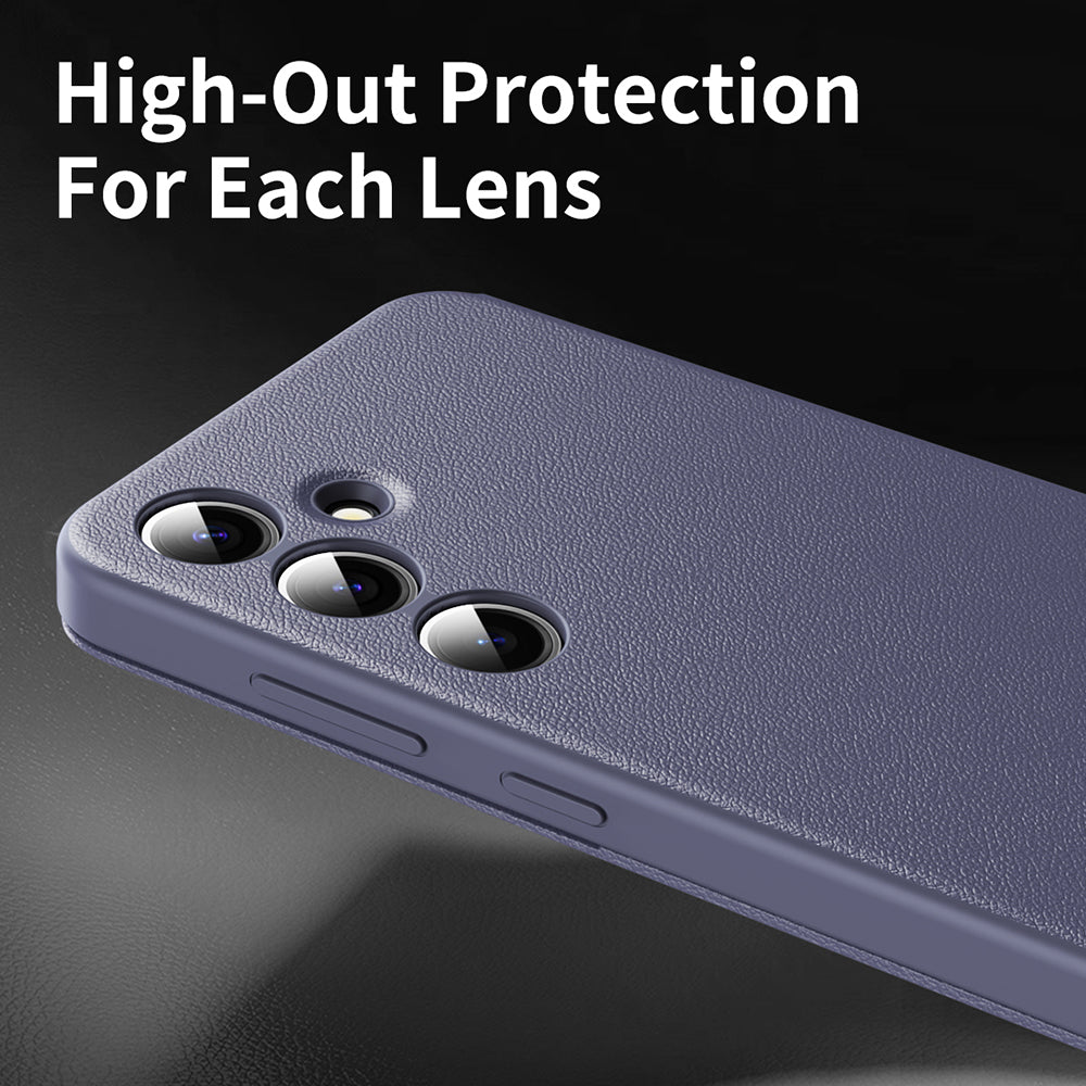 Case for Samsung Galaxy S24 S921, Techsuit, SmartView, Purple