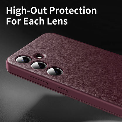 Case for Samsung Galaxy S24 S921, Techsuit, SmartView, Red