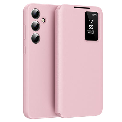 Case for Samsung Galaxy S24 S921, Techsuit, SmartView, Pink
