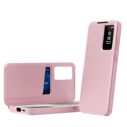 Case for Samsung Galaxy S24 S921, Techsuit, SmartView, Pink