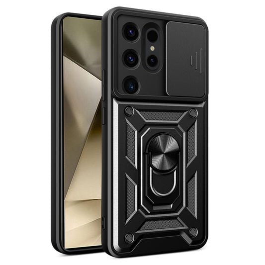 Case for Samsung Galaxy S24 Ultra S928, Techsuit, CamShield, Black