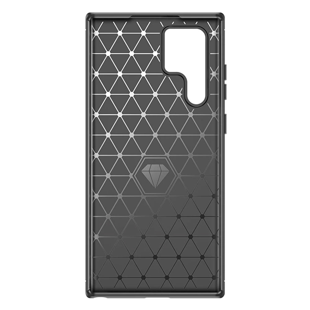 Case for Samsung Galaxy S24 Ultra S928, Techsuit, Carbon, Black