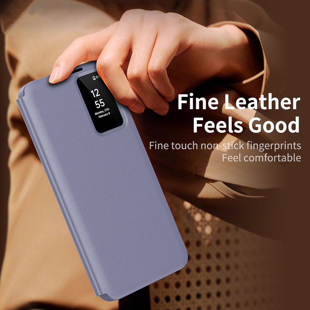 Case for Samsung Galaxy S24 Ultra S928, Techsuit, SmartView, Purple