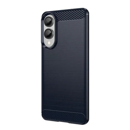 Case for Samsung Galaxy S25 Edge S937, Techsuit, Carbon, Blue