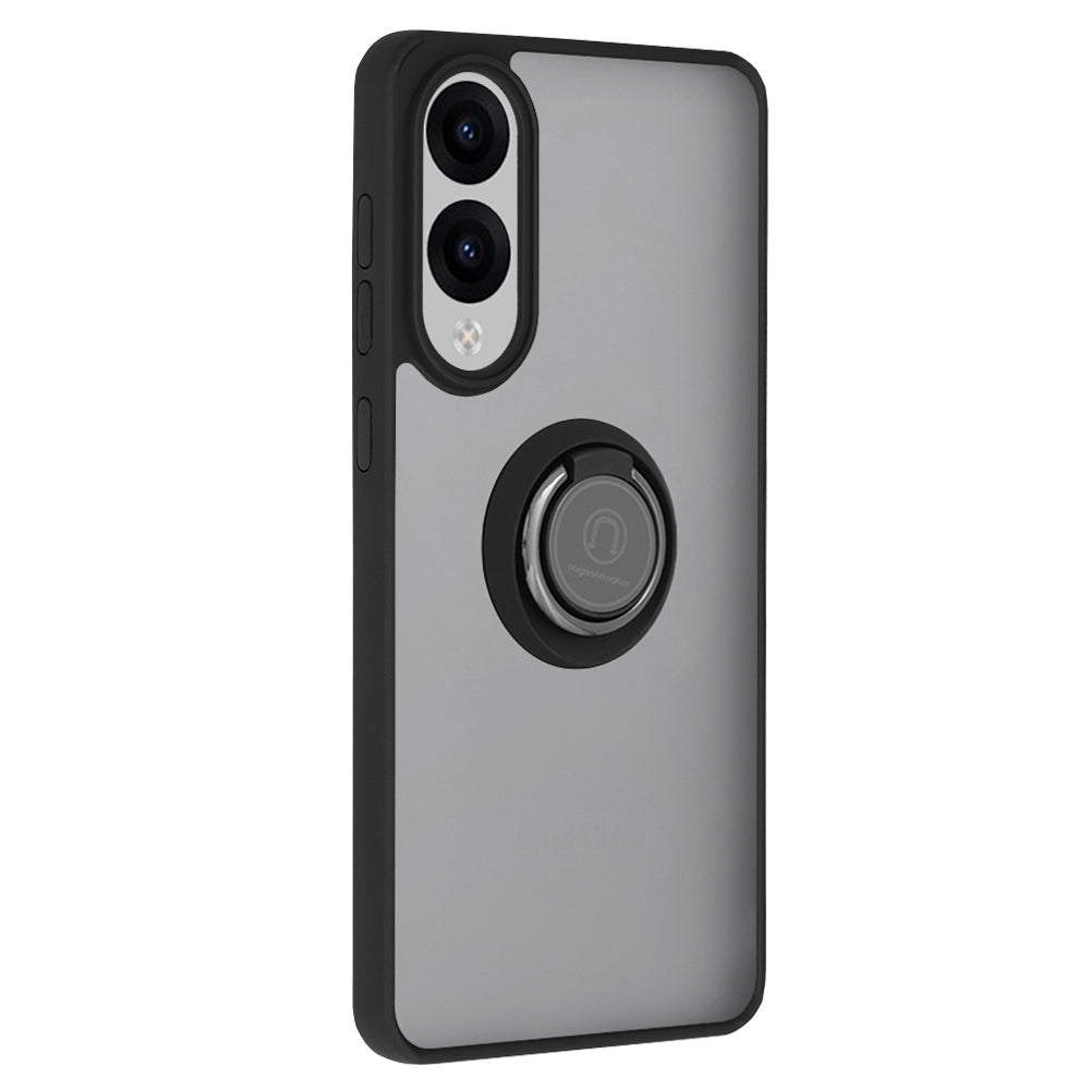 Case for Samsung Galaxy S25 Edge S937, Techsuit, Glinth, Black