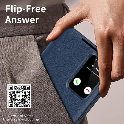 Case for Samsung Galaxy S25 Edge S937, Techsuit, SmartView, Blue