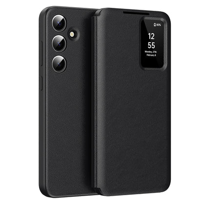 Case for Samsung Galaxy S25+ S936, Techsuit, SmartView, Black