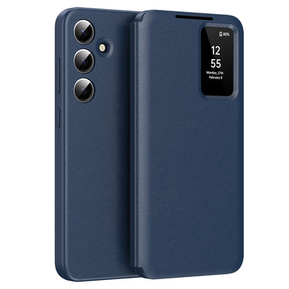 Case for Samsung Galaxy S25 S931, Techsuit, SmartView, Blue