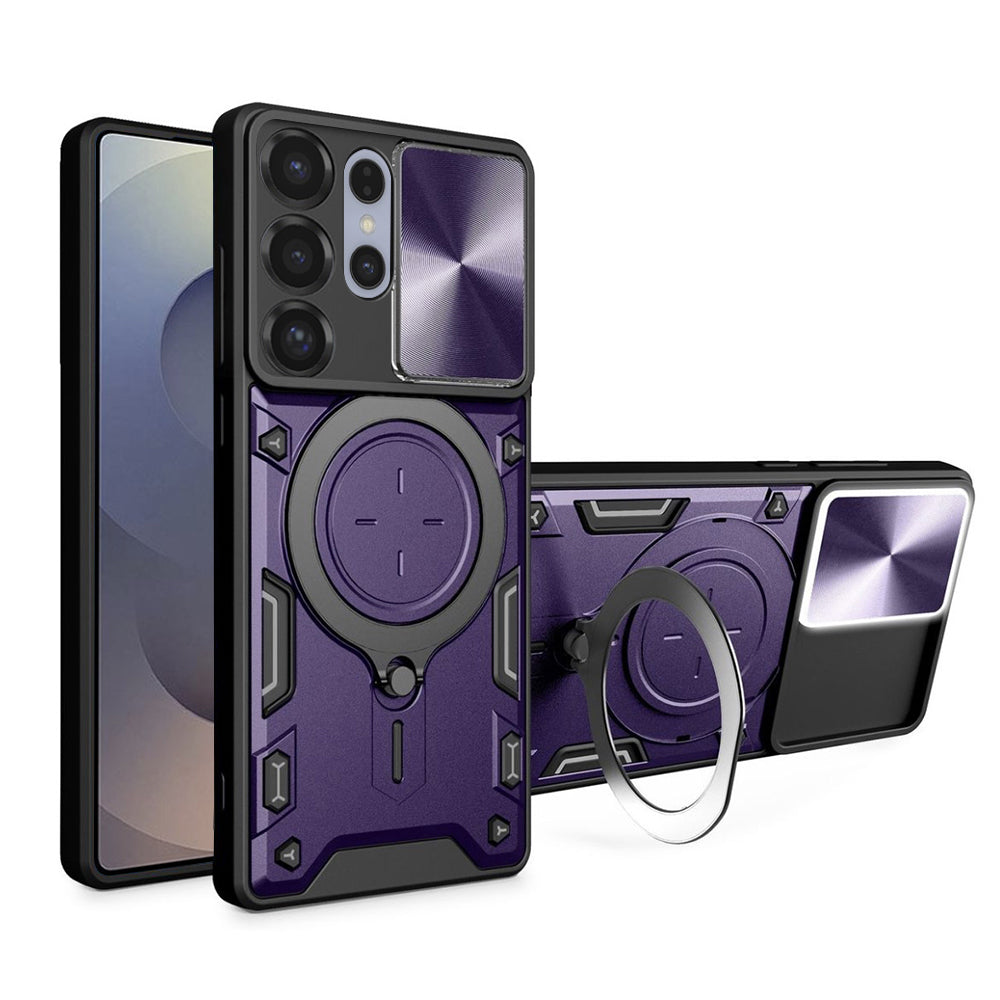 Case for Samsung Galaxy S25 Ultra S938, Techsuit, CamGuard Pro, Purple