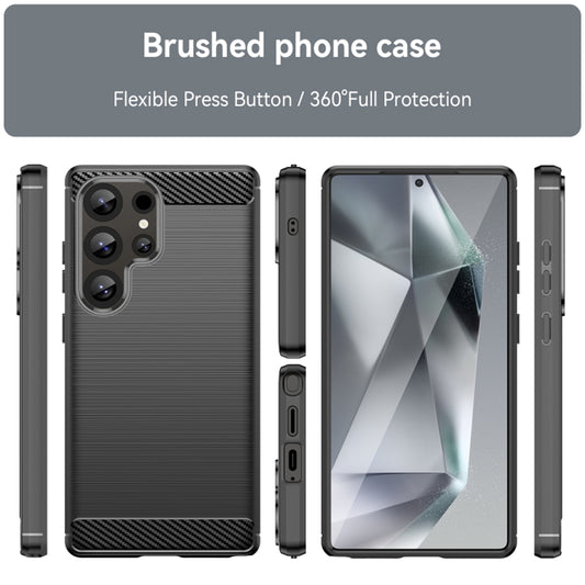 Case for Samsung Galaxy S25 Ultra S938, Techsuit, Carbon, Black