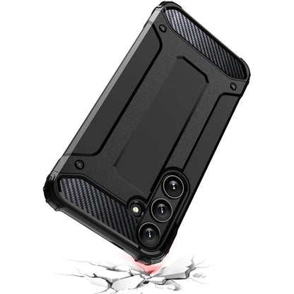 Case for Samsung Galaxy S25 Ultra S938, Techsuit, Hybrid Armor, Black