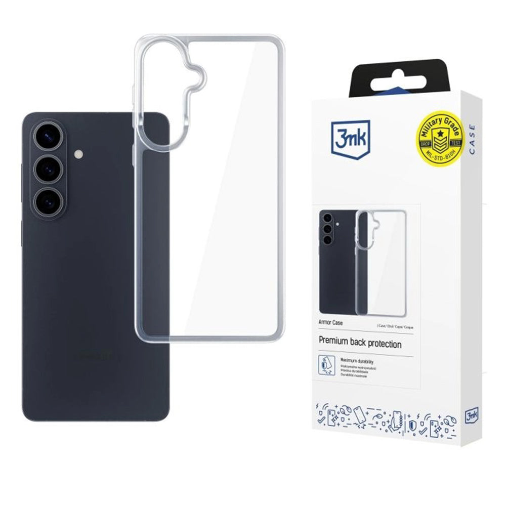 Case for Samsung Galaxy S26 S942, 3MK, Armor, Transparent