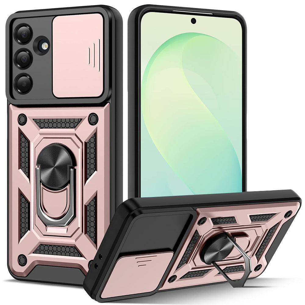 Case for Samsung Galaxy S26 FE S741 / S25 FE, Techsuit, CamShield, Rose Gold