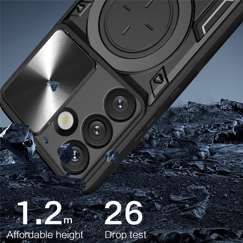 Case for Samsung Galaxy S26 Plus, Techsuit, CamGuard Pro, Black