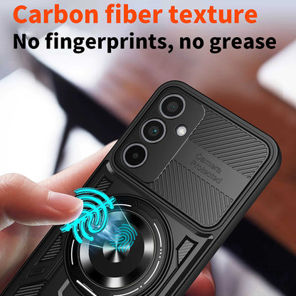 Case for Samsung Galaxy S26 Plus, Techsuit, RuggedCam, Purple