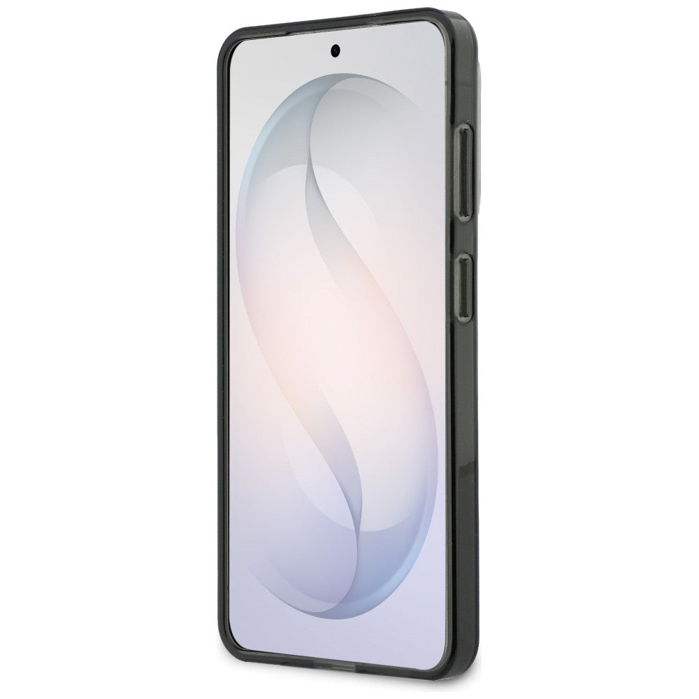 Case for Samsung Galaxy S26 S942, Guess, IML Big Metal 4G Script, Black