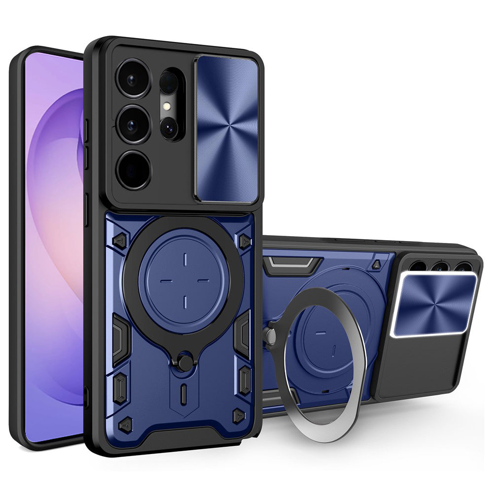 Case for Samsung Galaxy S26 Ultra, Techsuit, CamGuard Pro, Blue