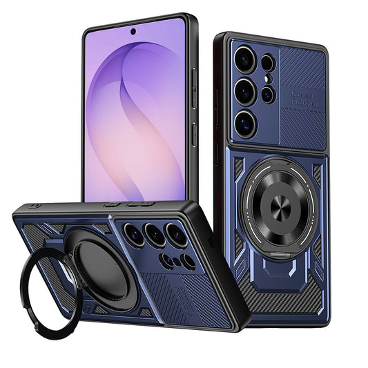 Case for Samsung Galaxy S26 Ultra, Techsuit, RuggedCam, Blue