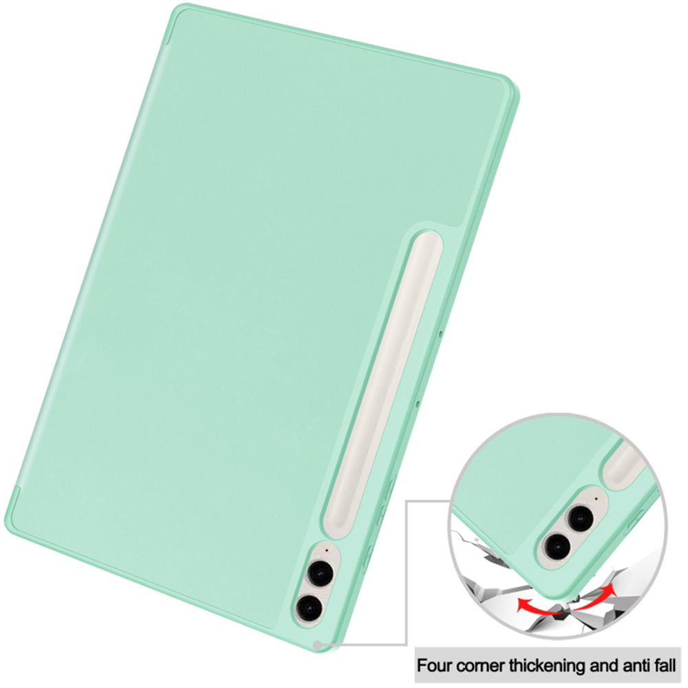 Case for Samsung Galaxy Tab S10 Ultra / Tab S9 Ultra, Techsuit, Flex Trifold, Gray