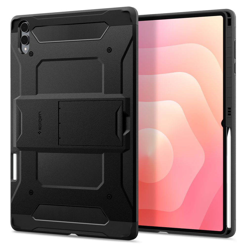 Case for Samsung Galaxy Tab S11 Ultra, Spigen, Tough Armor, Black