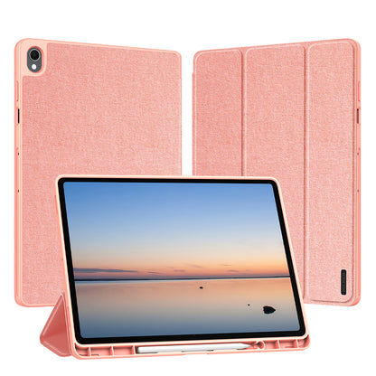 Case for Samsung Galaxy Tab S12 Plus, DUX DUCIS, Domo with Pen Holder, Pink