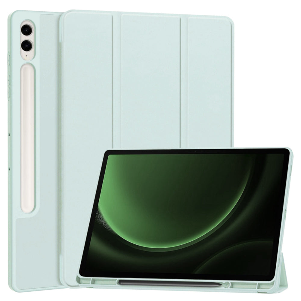 Case for Samsung Galaxy Tab S9 FE+, Techsuit, Flex Trifold, Blue