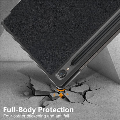 Case for Samsung Galaxy Tab S9 FE / Tab S9 / Tab S10 FE, Techsuit, FoldPro Butterfly, Multicolor