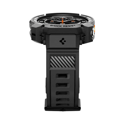 Spigen Rugged Armor Pro Case for Samsung Galaxy Watch Ultra2, Matte Black ACS11612
