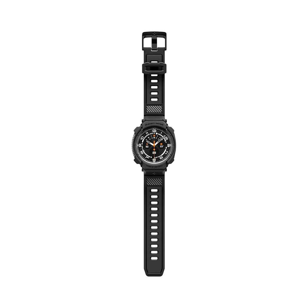 Spigen Rugged Armor Pro Case for Samsung Galaxy Watch Ultra2, Matte Black ACS11612