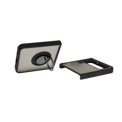 Case for Samsung Galaxy Z Flip3 5G F711, Techsuit, Glinth, Black