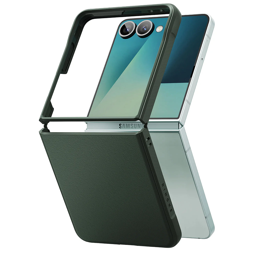 Case for Samsung Galaxy Z Flip7 F766, Ringke, Onyx, Dark Green