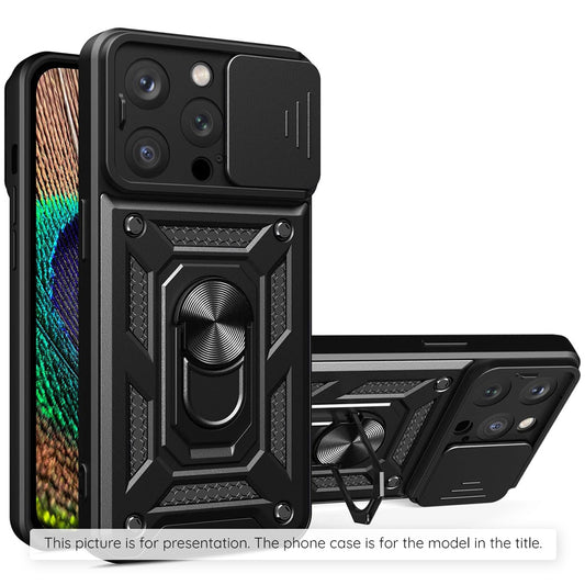 Case for Samsung Galaxy Z Flip7 F766, Techsuit, CamShield, Black