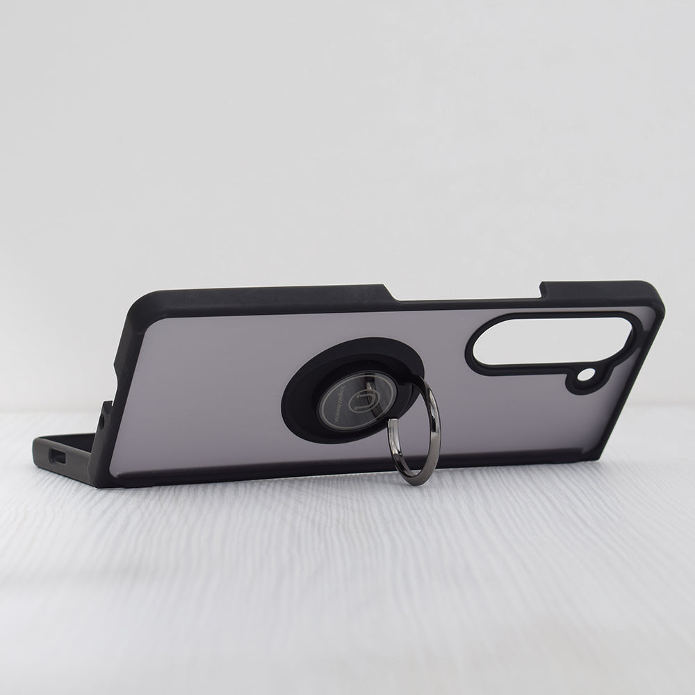Case for Samsung Galaxy Z Fold5 F946, Techsuit, Glinth, Black