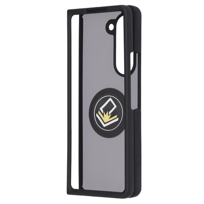 Case for Samsung Galaxy Z Fold5 F946, Techsuit, Glinth, Black