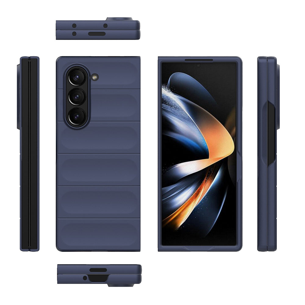 Case for Samsung Galaxy Z Fold6 F956, Techsuit, Magic Shield, Blue