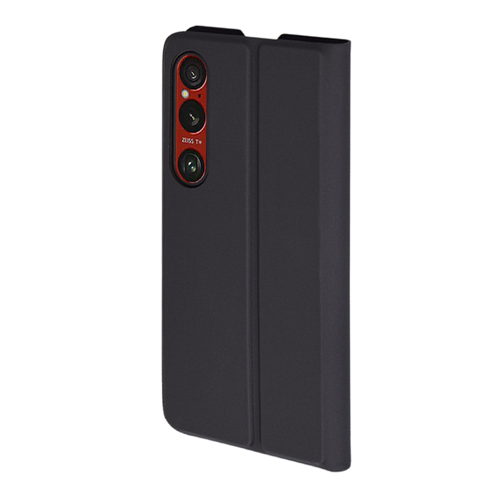 Case for Sony Xperia 1 VI, Techsuit, Magskin Book, Black