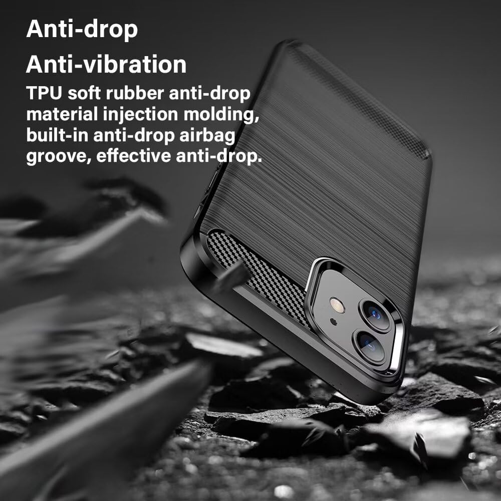 Case for Sony Xperia 1 VIII, Techsuit, Carbon, Black
