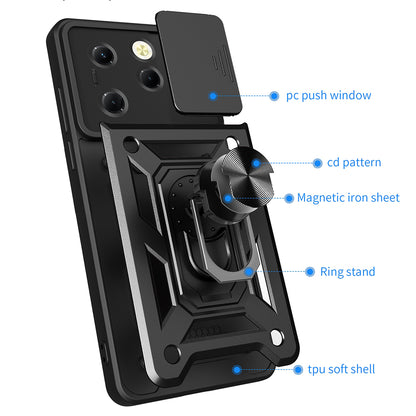 Case for Tecno Spark 20 Pro / Infinix Hot 40 / Hot 40 Pro, Techsuit, CamShield, Green