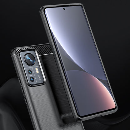 Case for Xiaomi 12X / 12, Techsuit, Carbon, Black